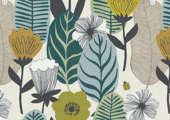 Blooma, Spruce - Twist&Fit Roman Blind - Image 7